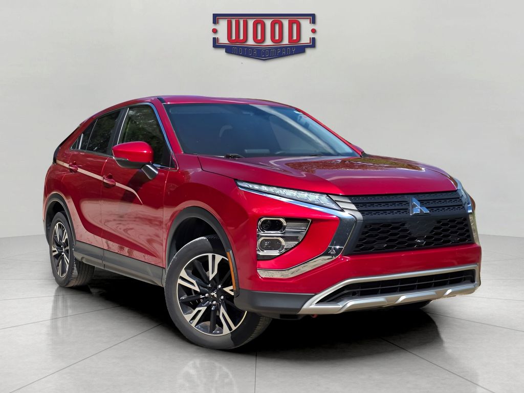 Silver 2024 Mitsubishi Eclipse Cross SUV / Crossover All-Wheel Drive Continuously Variable Transmission