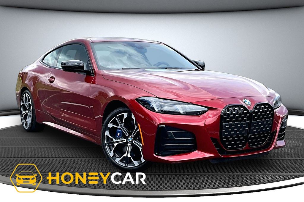 Red Metallic 2025 BMW 4 Series 430i Coupe xDrive Coupe All-Wheel Drive 8-Speed Automatic
