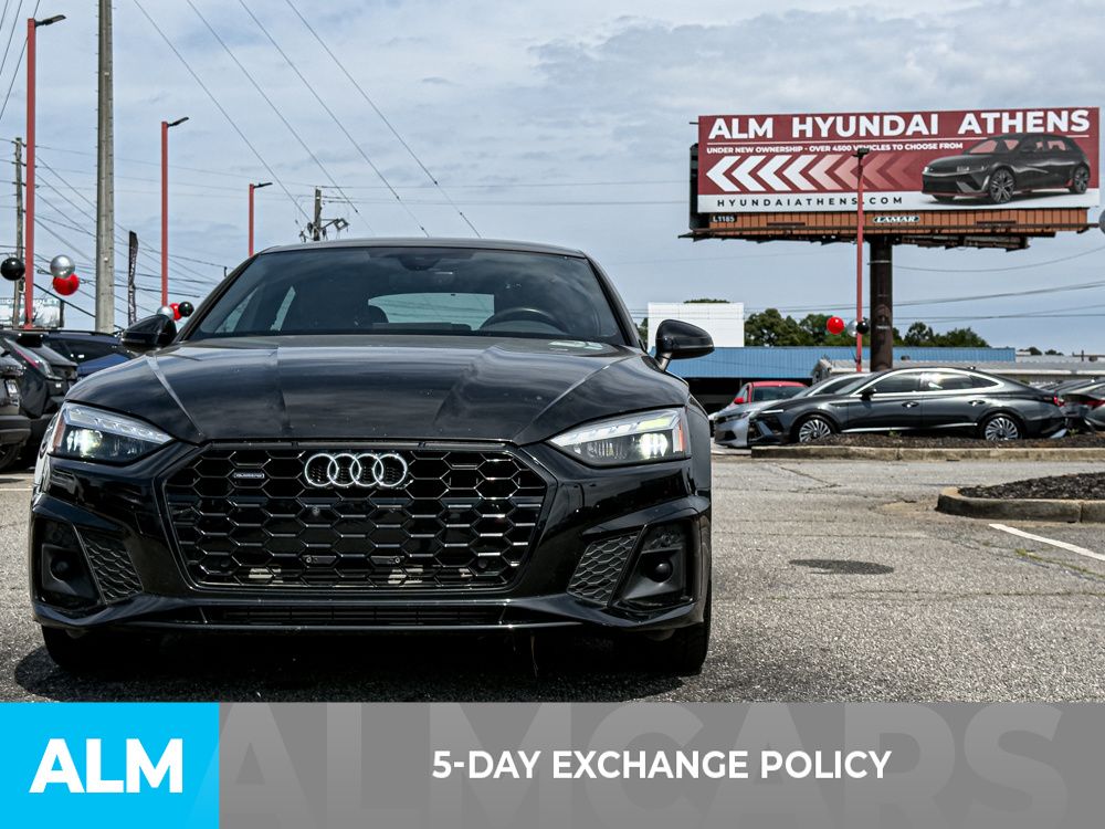 Used 2025 Black Audi 45 S line Premium image 3