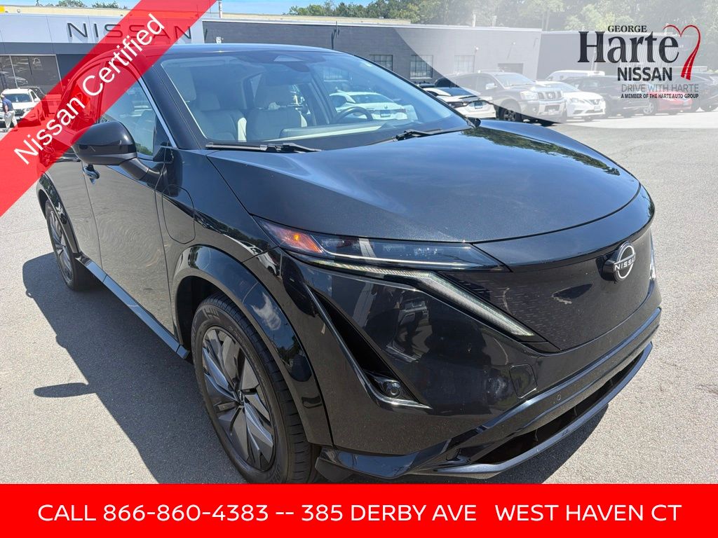 Certified 2023 Nissan Ariya Engage with VIN JN1AF0BA6PM403463 for sale in Hartford, CT