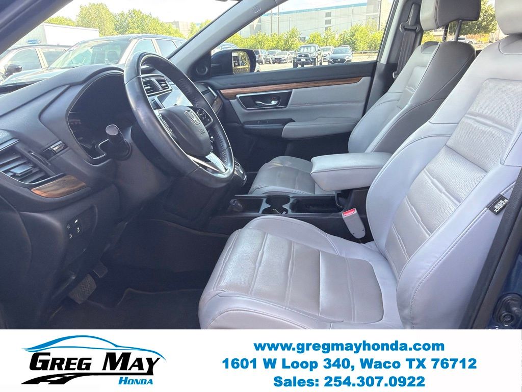 2019 Honda CR-V EX-L Blue at Greg May Honda