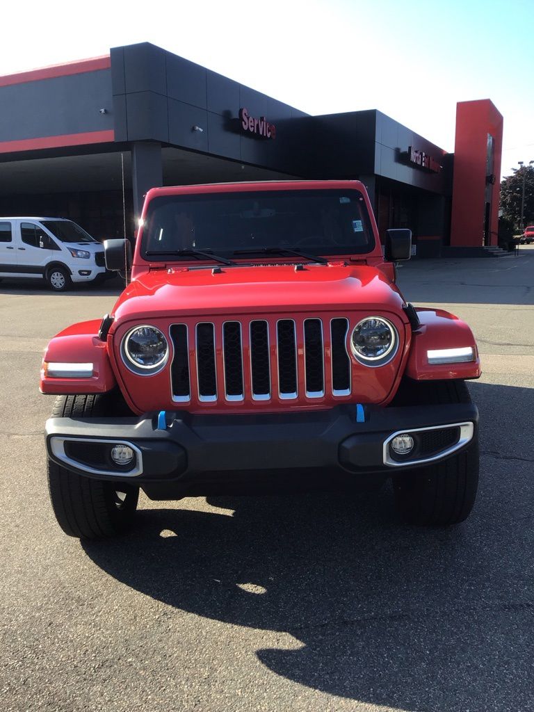 2023 Firecracker Red Clearcoat Jeep Wrangler Sahara 4xe 4X4 SUV