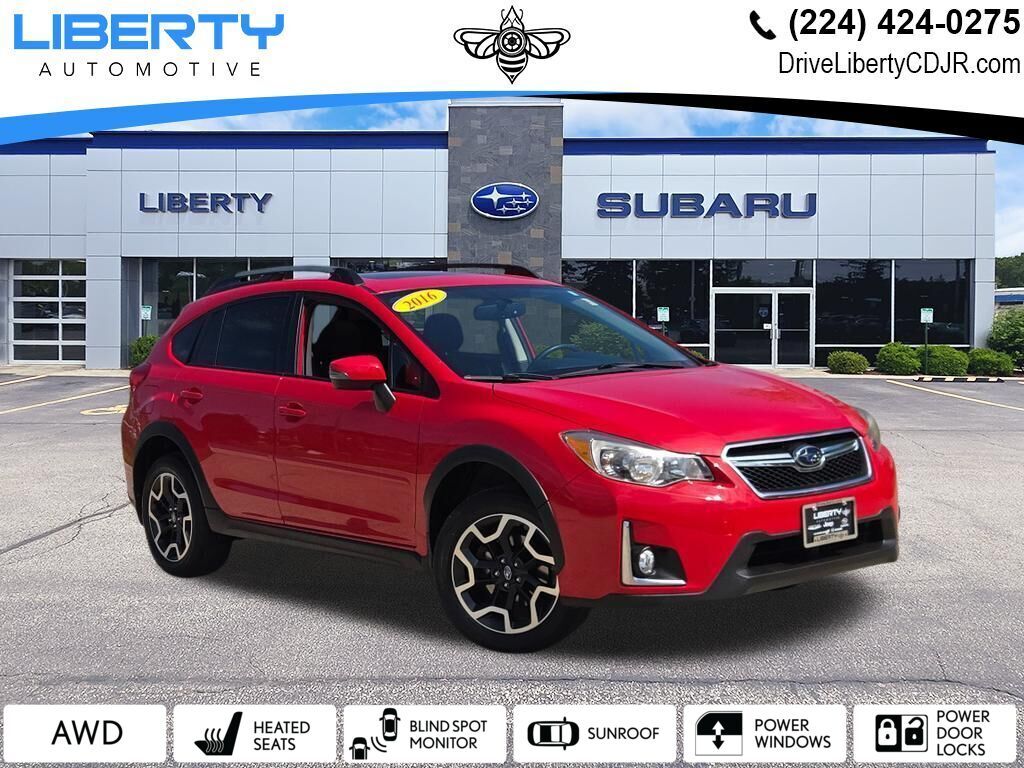 Pure Red 2016 Subaru Crosstrek SUV / Crossover All-Wheel Drive Continuously Variable Transmission