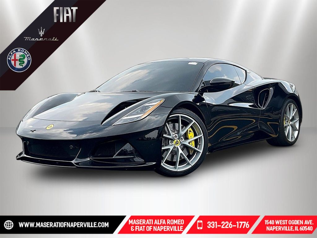 Cosmos Black 2024 Lotus Emira Coupe Rear-Wheel Drive 8-Speed Dual Clutch