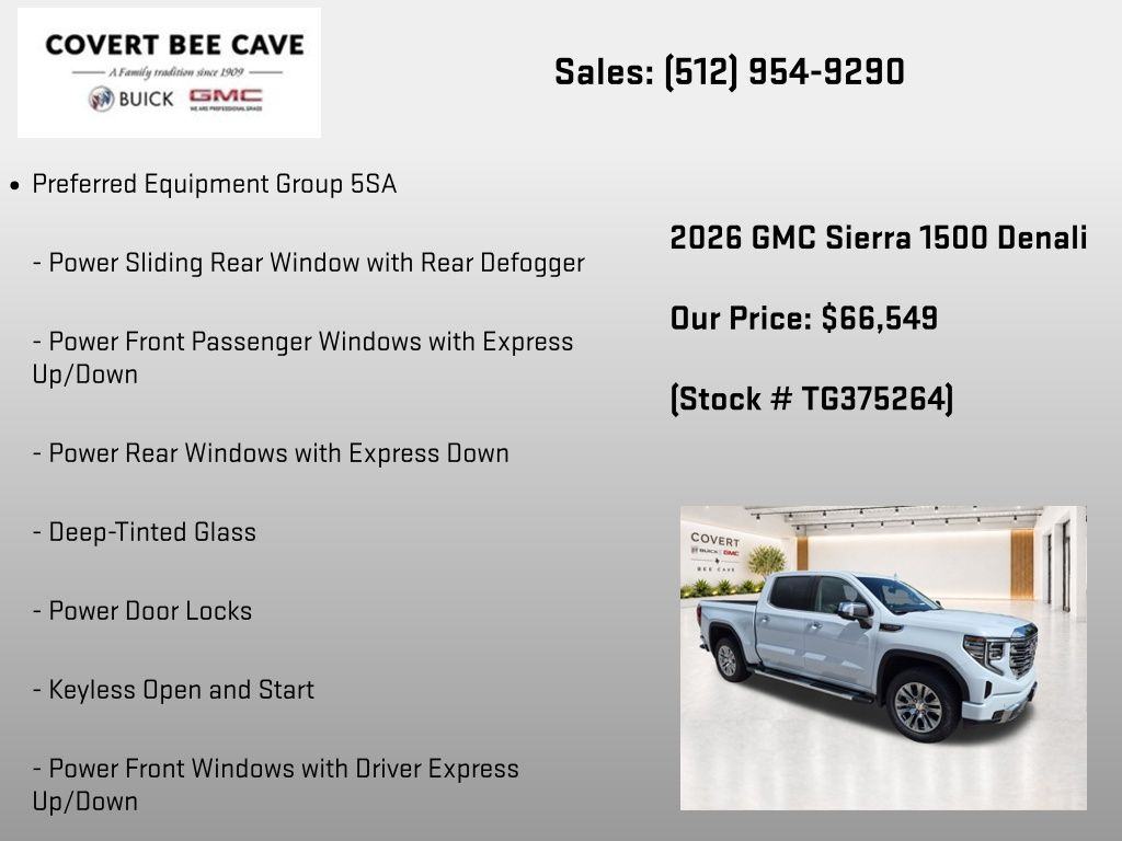 New 2026 White GMC Denali image 8
