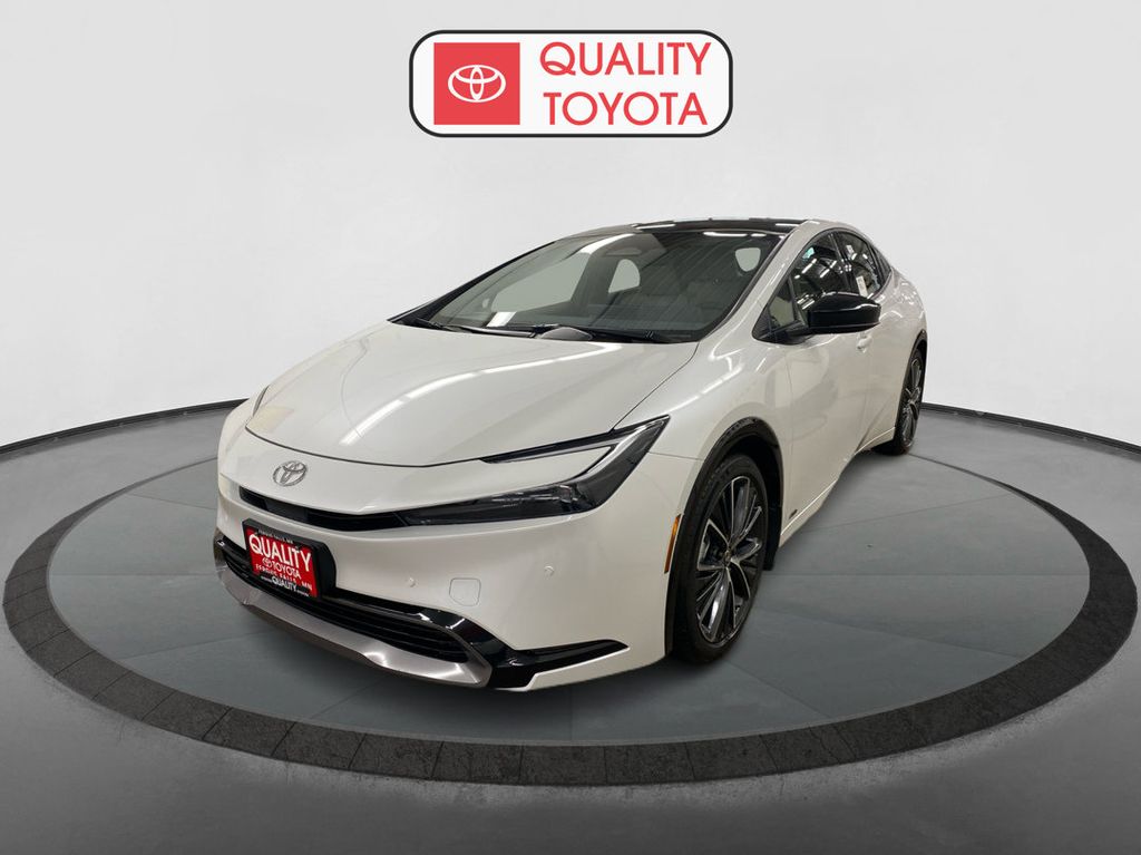 White (Wind Chill Pearl) 2026 Toyota Prius Hatchback All-Wheel Drive Continuously Variable Transmission
