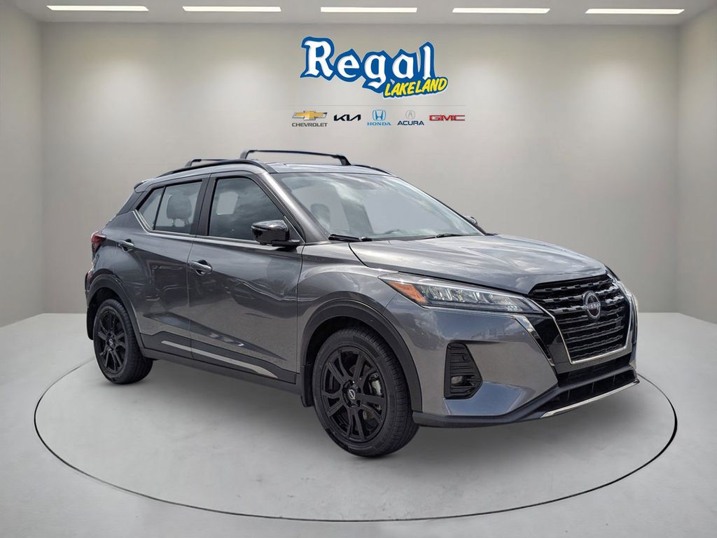 used 2024 Nissan Kicks car, priced at $18,995