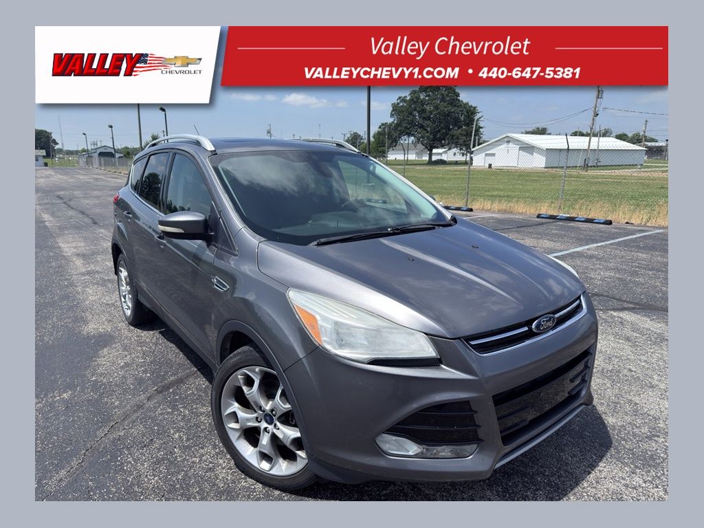 Sterling Gray Metallic 2014 Ford Escape SUV / Crossover All-Wheel Drive 6-Speed Automatic