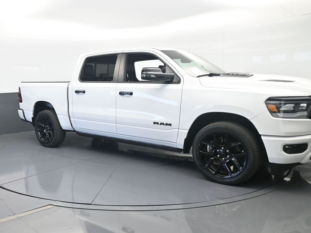 Used 2023 Bright White Clearcoat Ram Laramie image 8