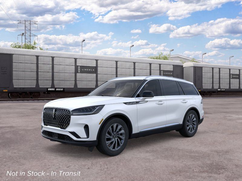 Pristine White Metallic Tri-Coat 2026 Lincoln Aviator SUV / Crossover All-Wheel Drive Automatic