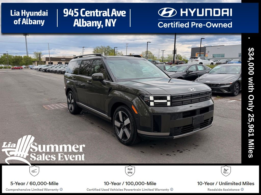 Rockwood Green 2024 Hyundai Santa Fe Limited AWD SUV / Crossover All-Wheel Drive Automatic