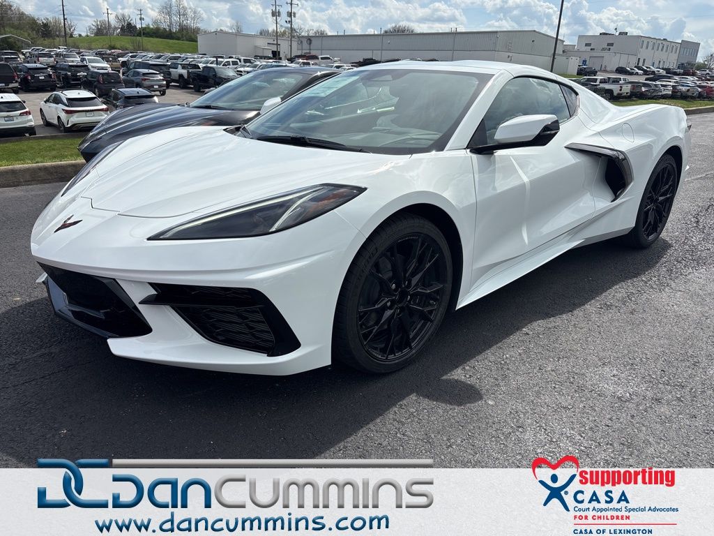 Arctic White 2026 Chevrolet Corvette Stingray 1LT Coupe RWD Coupe Rear-Wheel Drive 8-Speed Dual Clutch