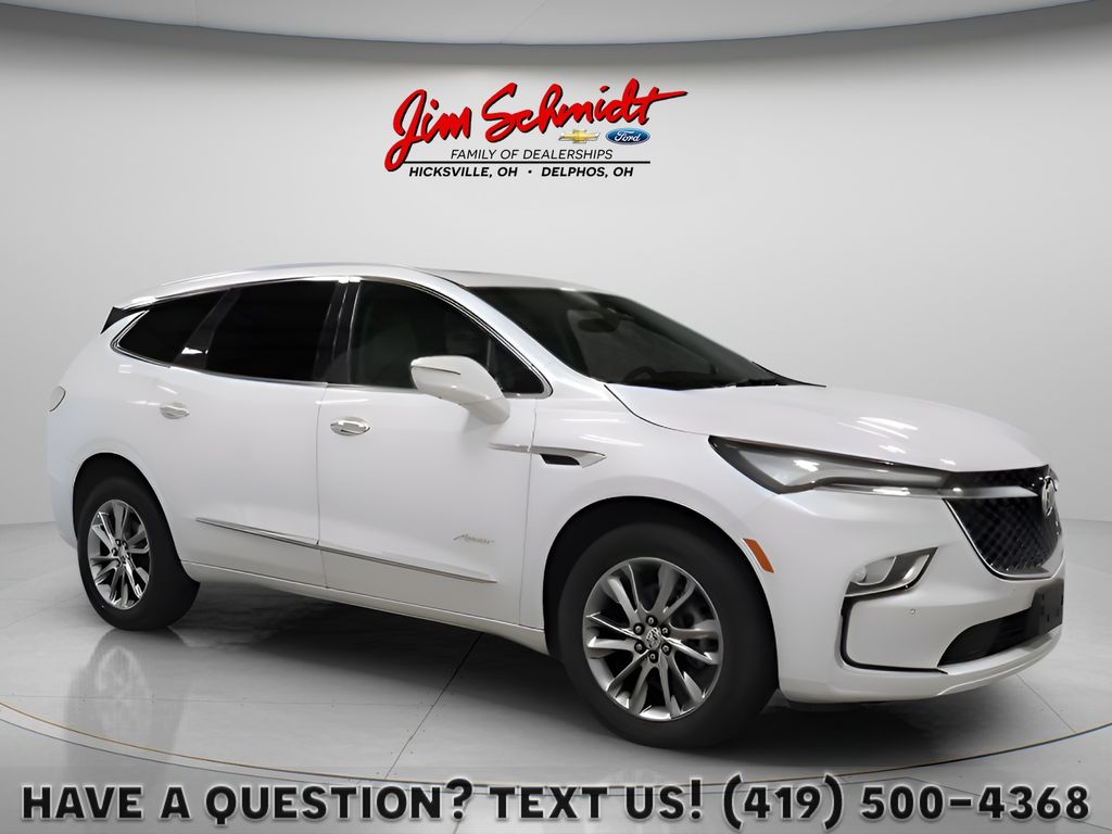 White Frost Tricoat 2023 Buick Enclave SUV / Crossover Four-Wheel Drive 9-Speed Automatic