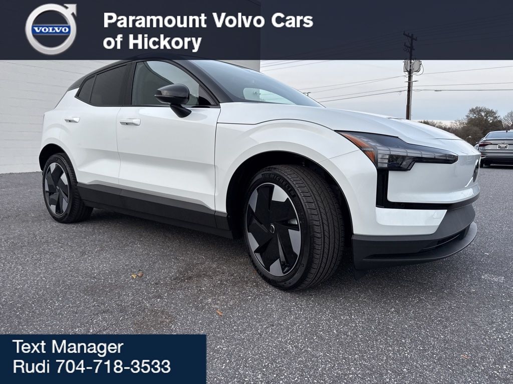 Crystal White 2026 Volvo EX30 SUV / Crossover All-Wheel Drive 1-Speed Automatic