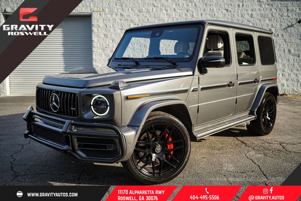 Gray (designo Graphite Metallic) 2020 Mercedes-Benz G-Class AMG G 63 4MATIC SUV / Crossover All-Wheel Drive 9-Speed Automatic