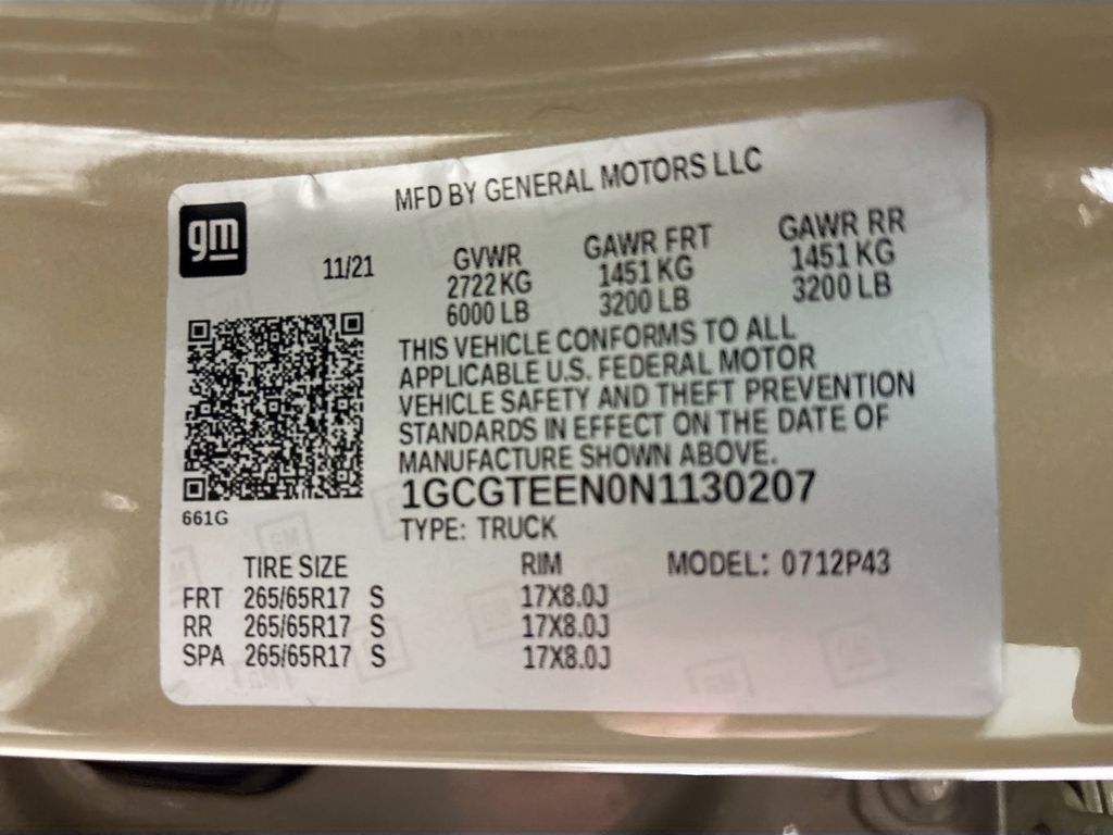 2022 Chevrolet Colorado ZR2