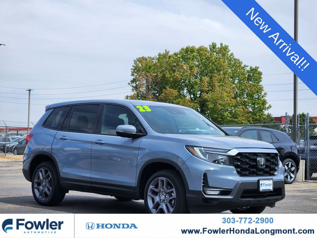Gray Pearl 2023 Honda Passport EX-L AWD SUV / Crossover All-Wheel Drive 9-Speed Automatic