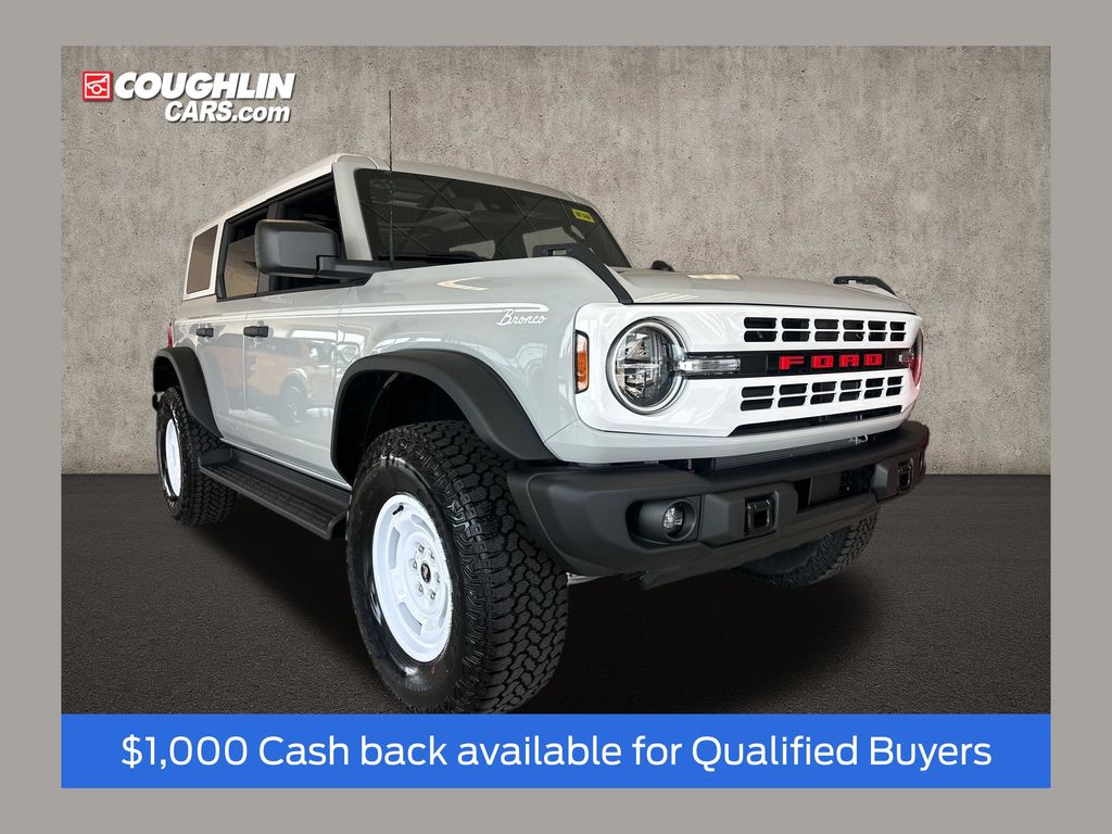 Avalanche Gray 2026 Ford Bronco SUV / Crossover Four-Wheel Drive Automatic