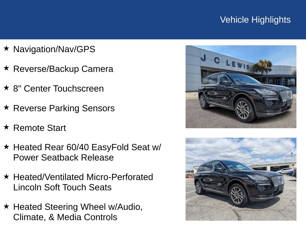 2022 Lincoln Corsair Standard