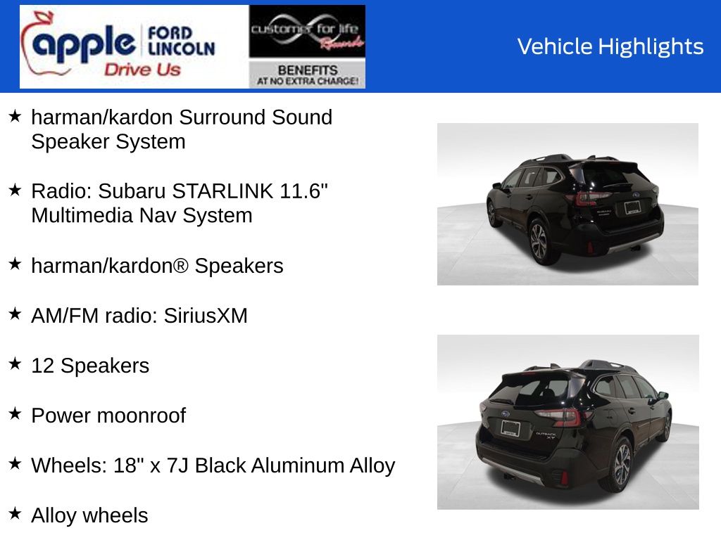 2021 Subaru Outback Limited XT