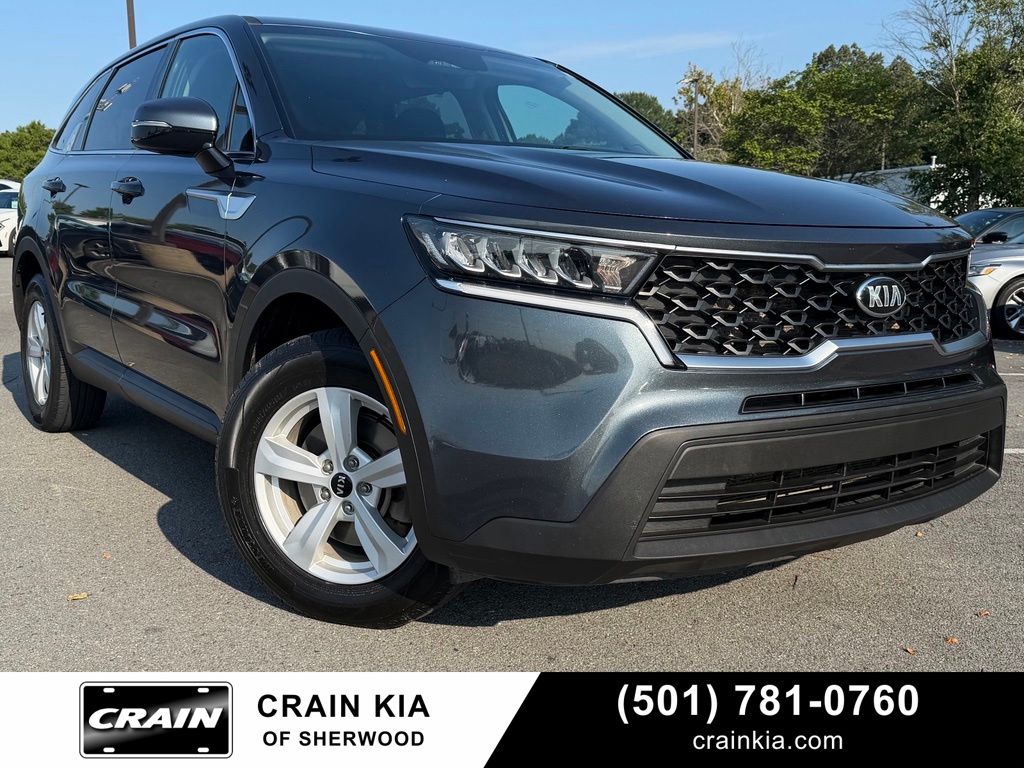 Gravity Gray 2021 Kia Sorento SUV / Crossover Front-Wheel Drive 8-Speed Automatic