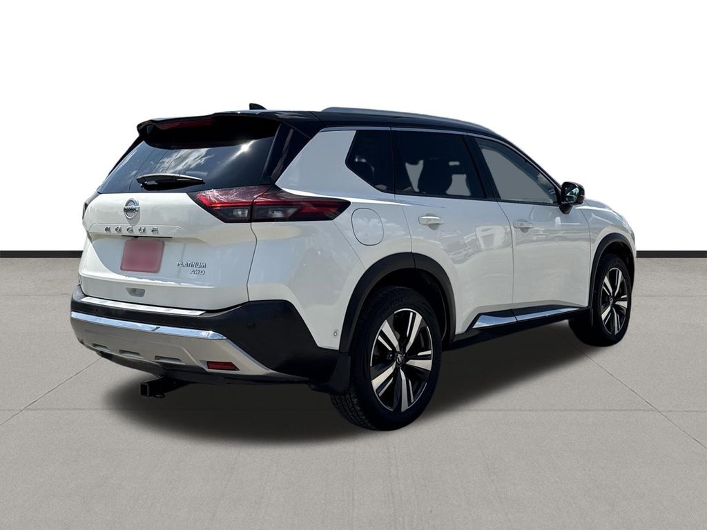2021 Nissan Rogue Platinum White at DeMontrond Mazda