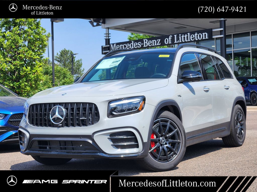 Gray (MANUFAKTUR Alpine Grey) 2026 Mercedes-Benz GLB SUV / Crossover All-Wheel Drive 8-Speed Automatic