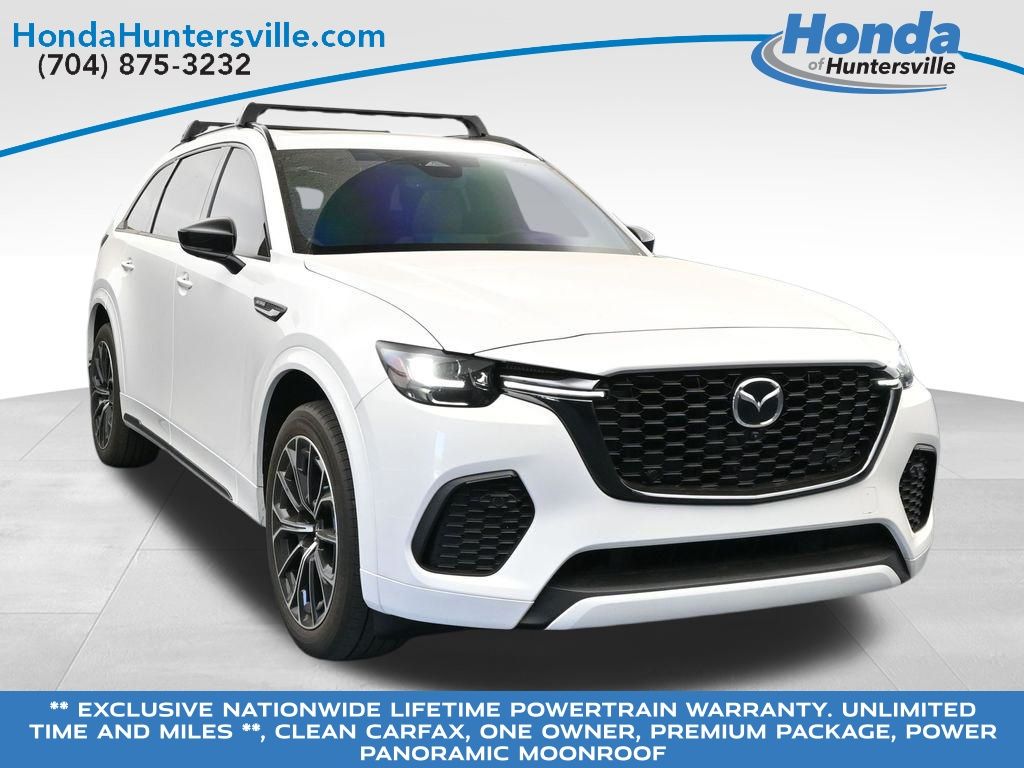 Rhodium White Premium 2025 Mazda CX-70 3.3 Turbo S Premium Plus AWD SUV / Crossover All-Wheel Drive 8-Speed Automatic