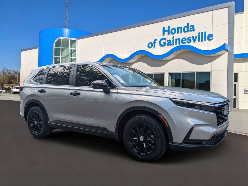 Silver 2023 Honda CR-V SUV / Crossover All-Wheel Drive Continuously Variable Transmission