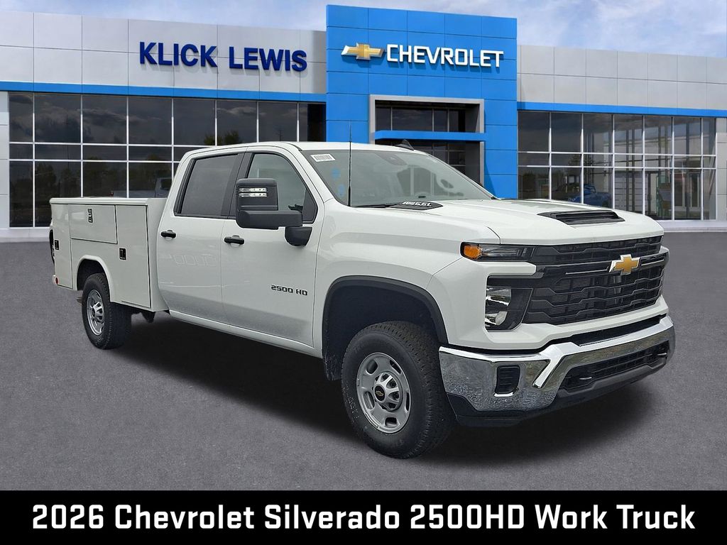 2026 Chevrolet Silverado 2500HD Work Truck White at Luther Ford