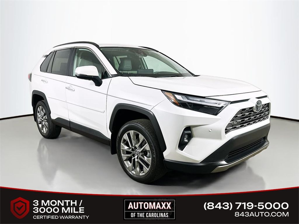 Pearl 2024 Toyota RAV4 Limited FWD SUV / Crossover Front-Wheel Drive 8-Speed Automatic