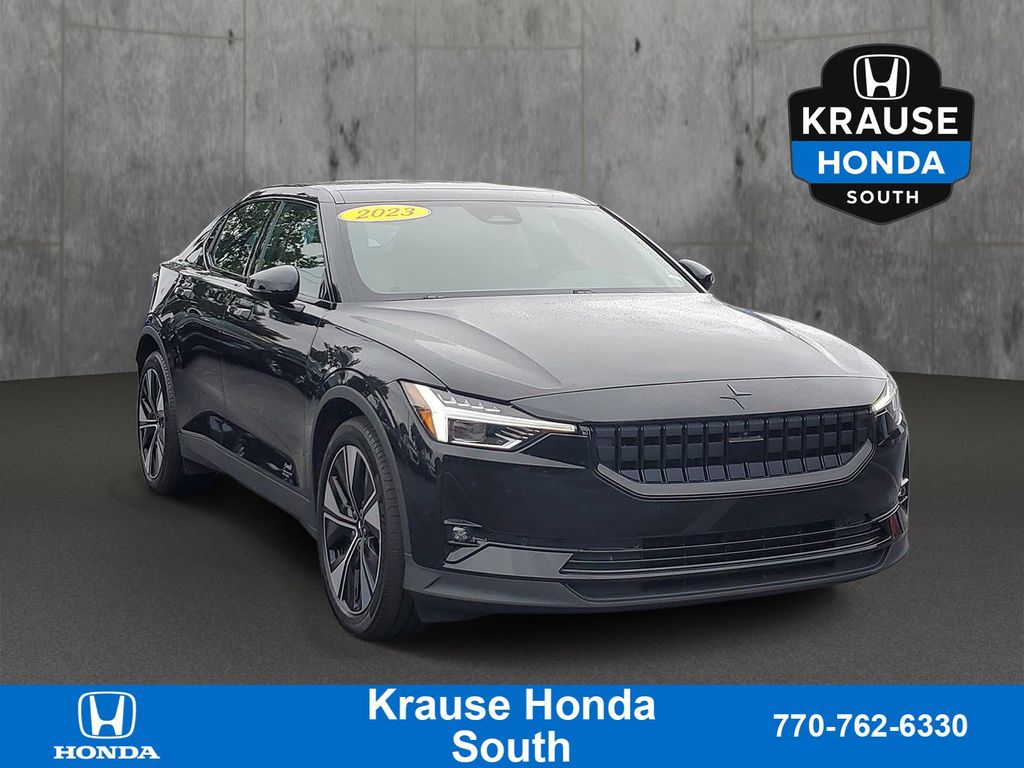 Space Metallic 2023 Polestar 2 Sedan All-Wheel Drive 1-Speed Automatic