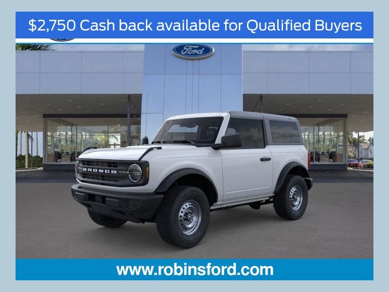 Oxford White 2025 Ford Bronco 2-Door 4WD SUV / Crossover Four-Wheel Drive 7-Speed Manual