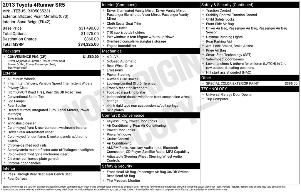 2013 Toyota 4Runner SR5 V6's photo