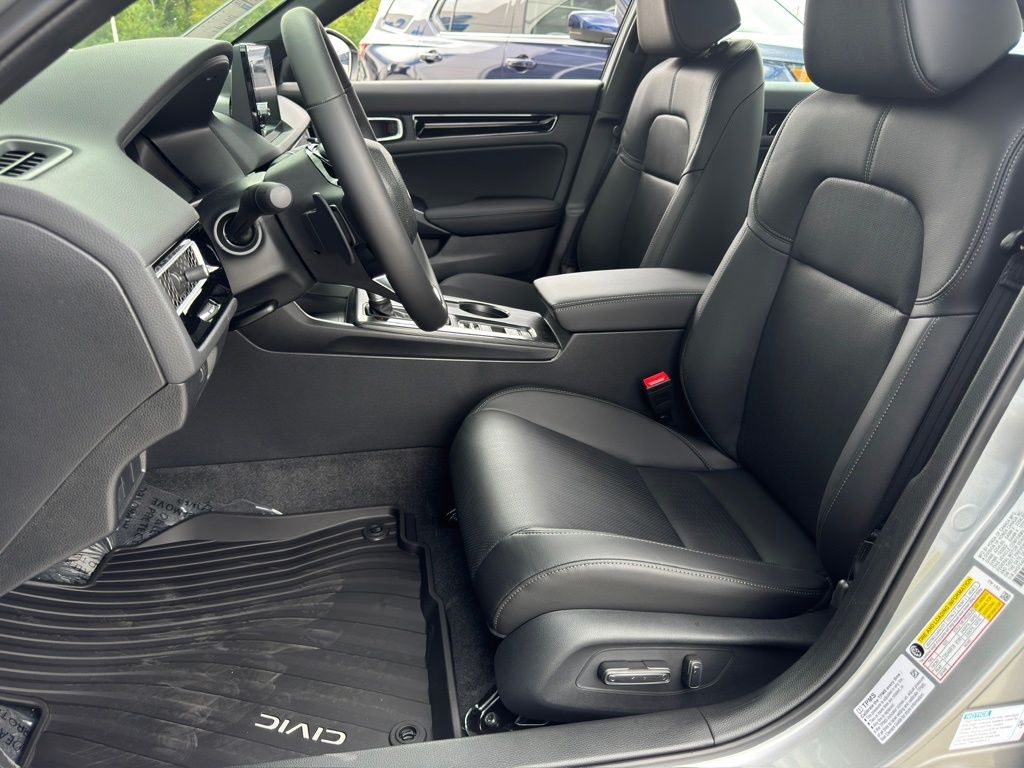 2026 Honda Civic Hybrid Sport Touring Silver at Community Honda