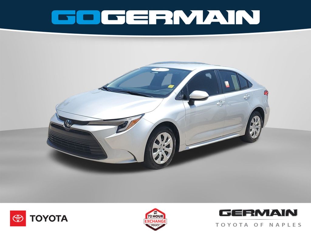 Classic Silver Metallic 2023 Toyota Corolla Hybrid Sedan Front-Wheel Drive Continuously Variable Transmission