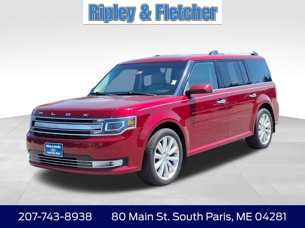 Ruby Red Metallic 2019 Ford Flex SUV / Crossover Front-Wheel Drive 6-Speed Automatic