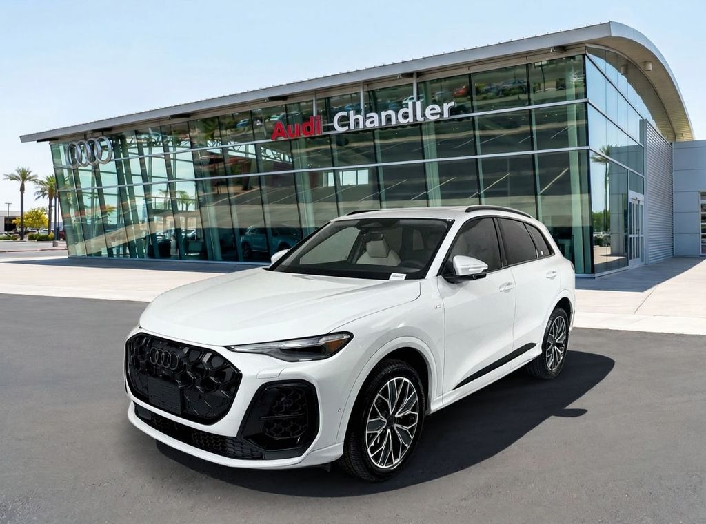 Glacier White Metallic 2026 Audi Q5 SUV / Crossover All-Wheel Drive 7-Speed Automatic