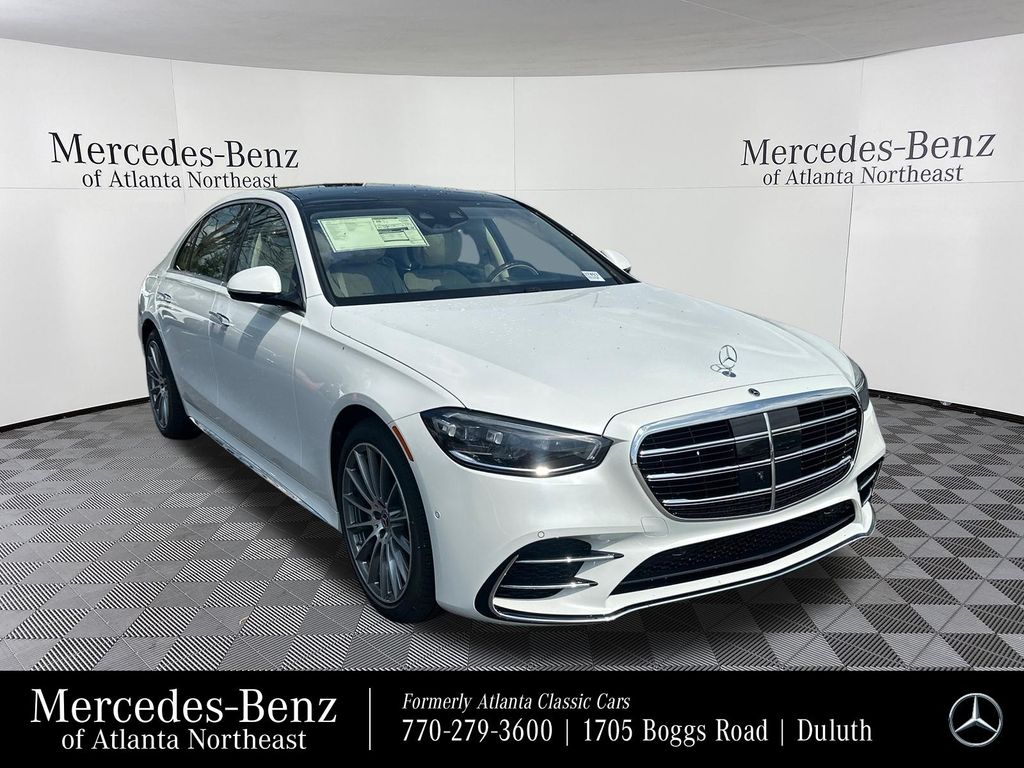 Moonlight 2026 Mercedes-Benz S-Class S 580 4MATIC Sedan All-Wheel Drive 9-Speed Automatic