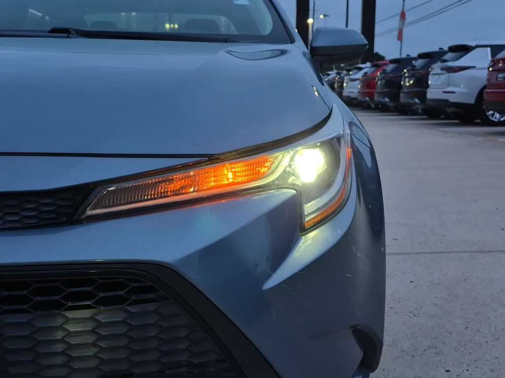 2020 Toyota Corolla LE Blue at Durrett Motor Company