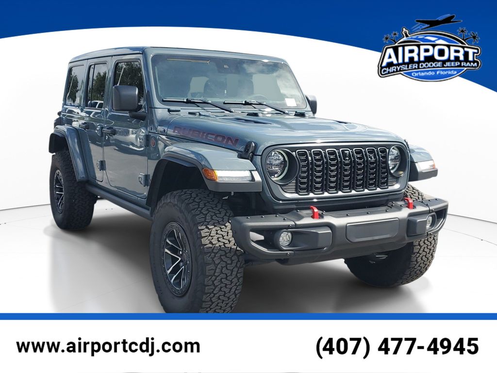 Anvil Clear Coat 2025 Jeep Wrangler SUV / Crossover Four-Wheel Drive 8-Speed Automatic