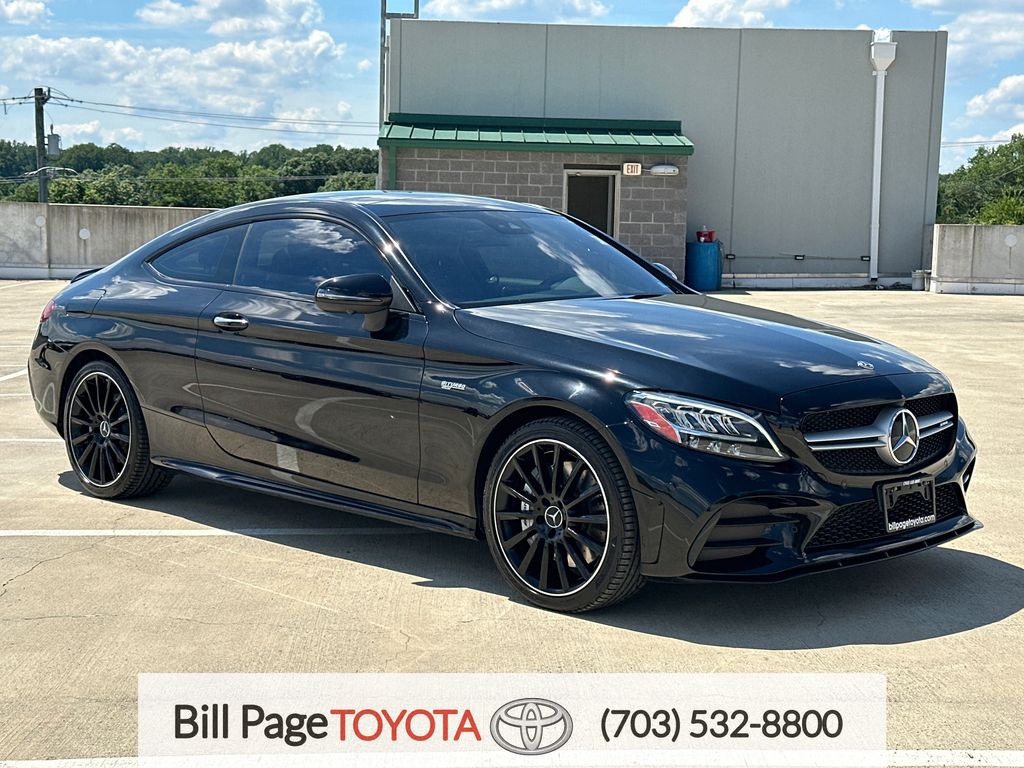 Black 2019 Mercedes-Benz C-Class AMG C 43 Coupe 4MATIC Coupe All-Wheel Drive 9-Speed Automatic