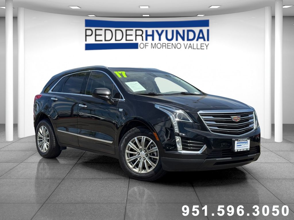 Black Metallic 2017 Cadillac XT5 SUV / Crossover Four-Wheel Drive 8-Speed Automatic