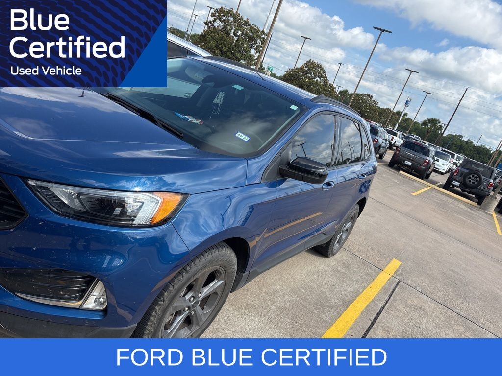 2024 Ford Edge SEL Blue at Shottenkirk Kia Fort Bend