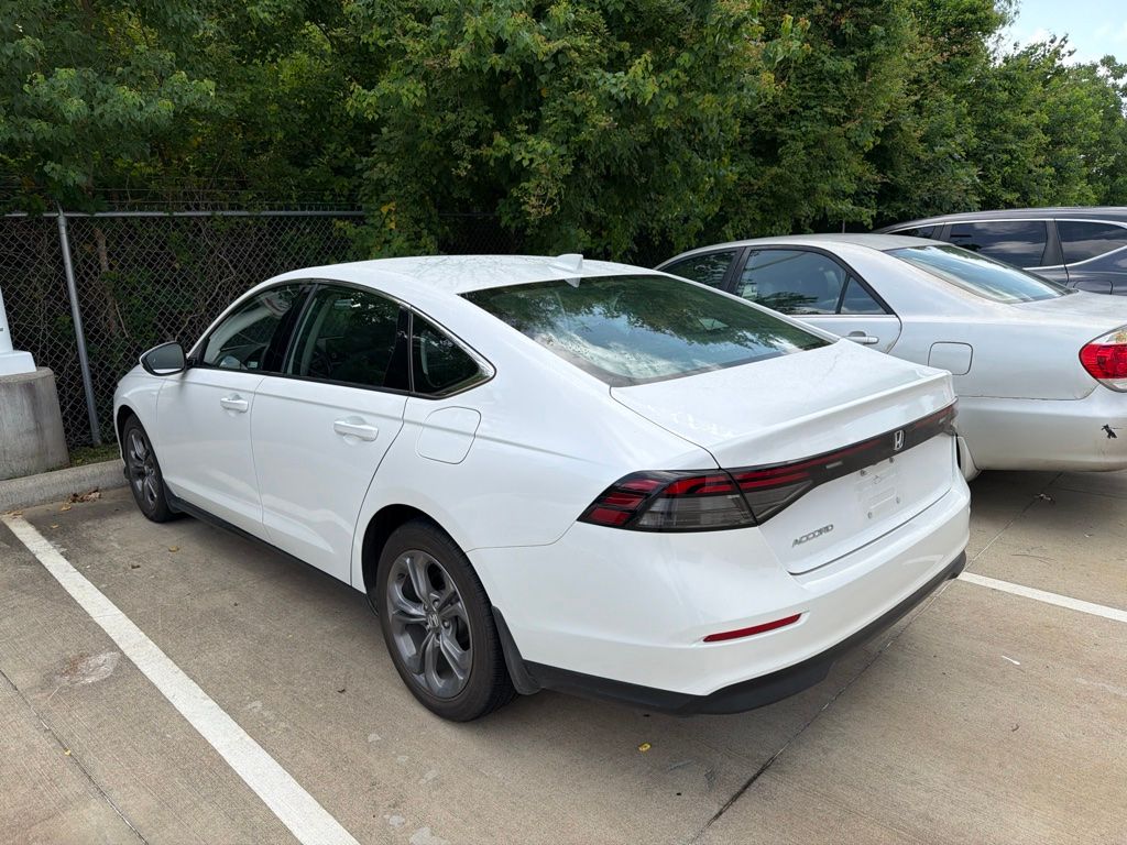 2024 Honda Accord EX White at Classic Elite Chevrolet Sugar Land