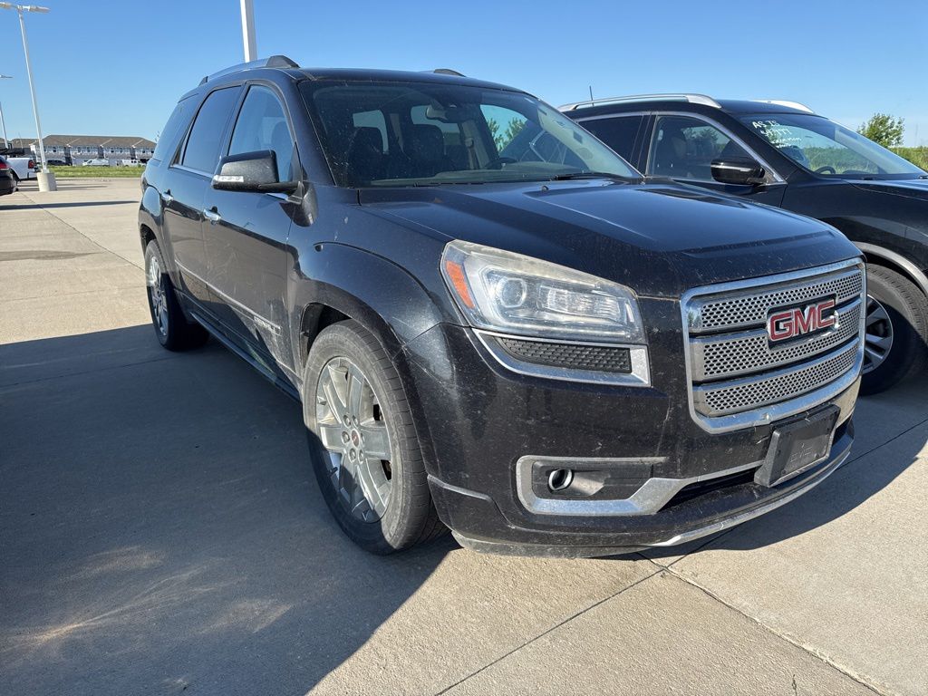 Carbon Black Metallic 2015 GMC Acadia Denali AWD SUV / Crossover All-Wheel Drive 6-Speed Automatic