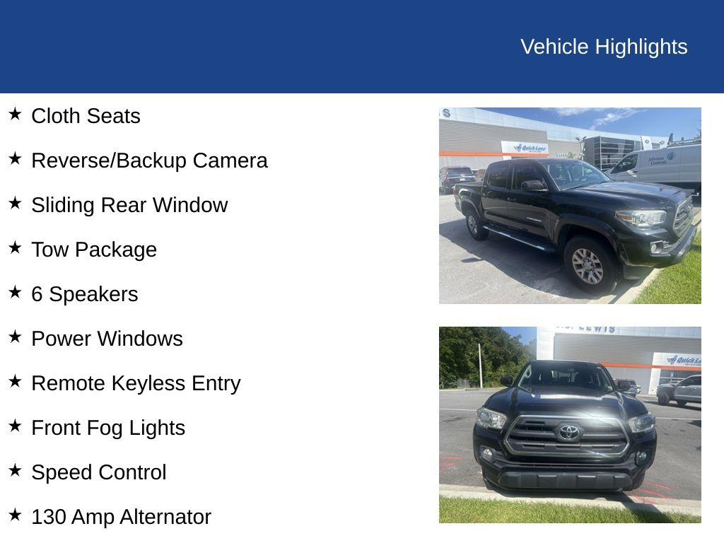 2017 Toyota Tacoma SR5 V6