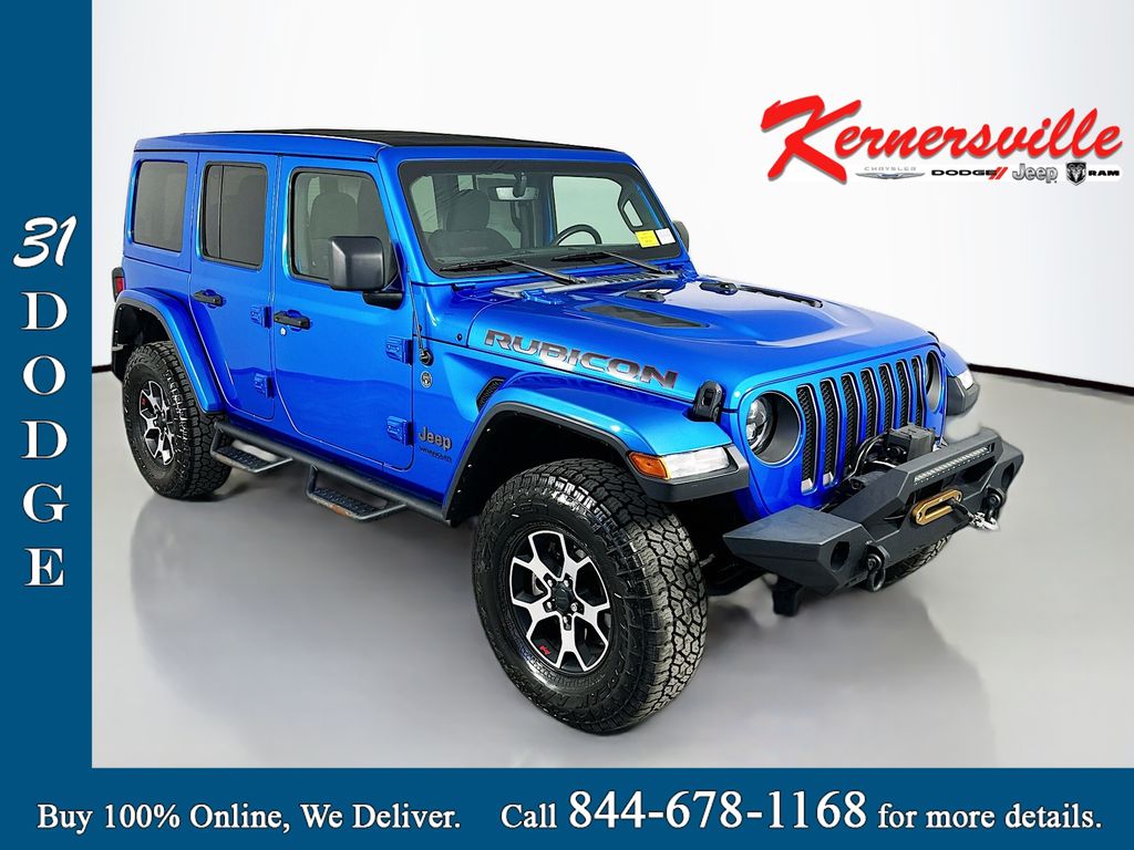 Blue Pearl 2021 Jeep Wrangler SUV / Crossover Four-Wheel Drive Automatic