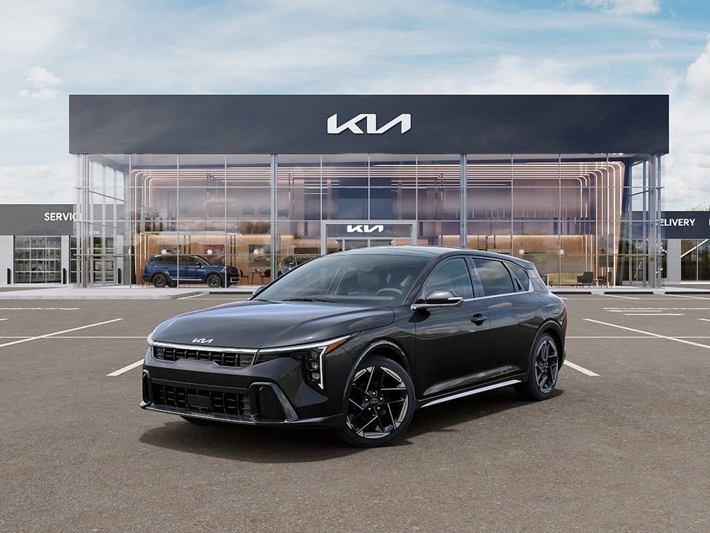 Interstellar Gray 2026 Kia K4 Hatchback GT-Line FWD Hatchback Front-Wheel Drive Continuously Variable Transmission