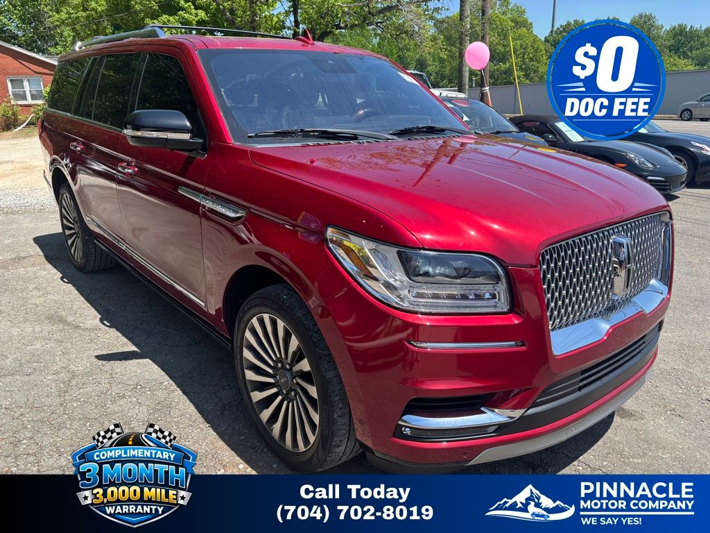 Ruby Red Metallic 2019 Lincoln Navigator L Reserve 4WD SUV / Crossover Four-Wheel Drive Automatic
